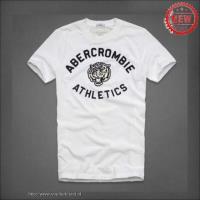 heren abercrombie korte tees athletics tiger wit Fashion Online gw4jd487